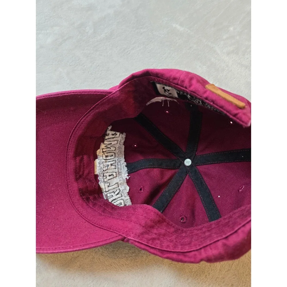 Vintage Oklahoma Sooners Hat Cap Strapback 2002 Big 12 Football Championship Y2K